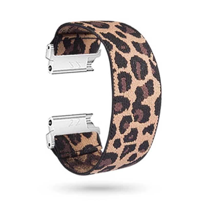 StrapsCo - Stretch Band Nylon Watch Strap For Fitbit Versa & Versa 2 - Leopard price history on PriceWatchPro