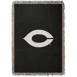 Chad & Jake - UChicago Maroons Woven Blanket - Black