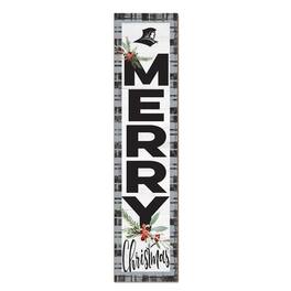 Jardine - Providence Friars 12'' x 48'' Outdoor Merry Christmas Leaner - White