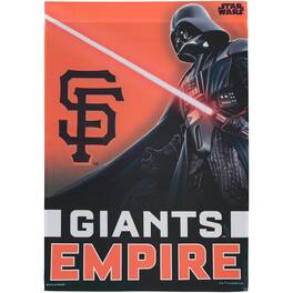WinCraft - San Francisco Giants 28" x 40" Star Wars Empire Single-Sided House Banner - Multicolor