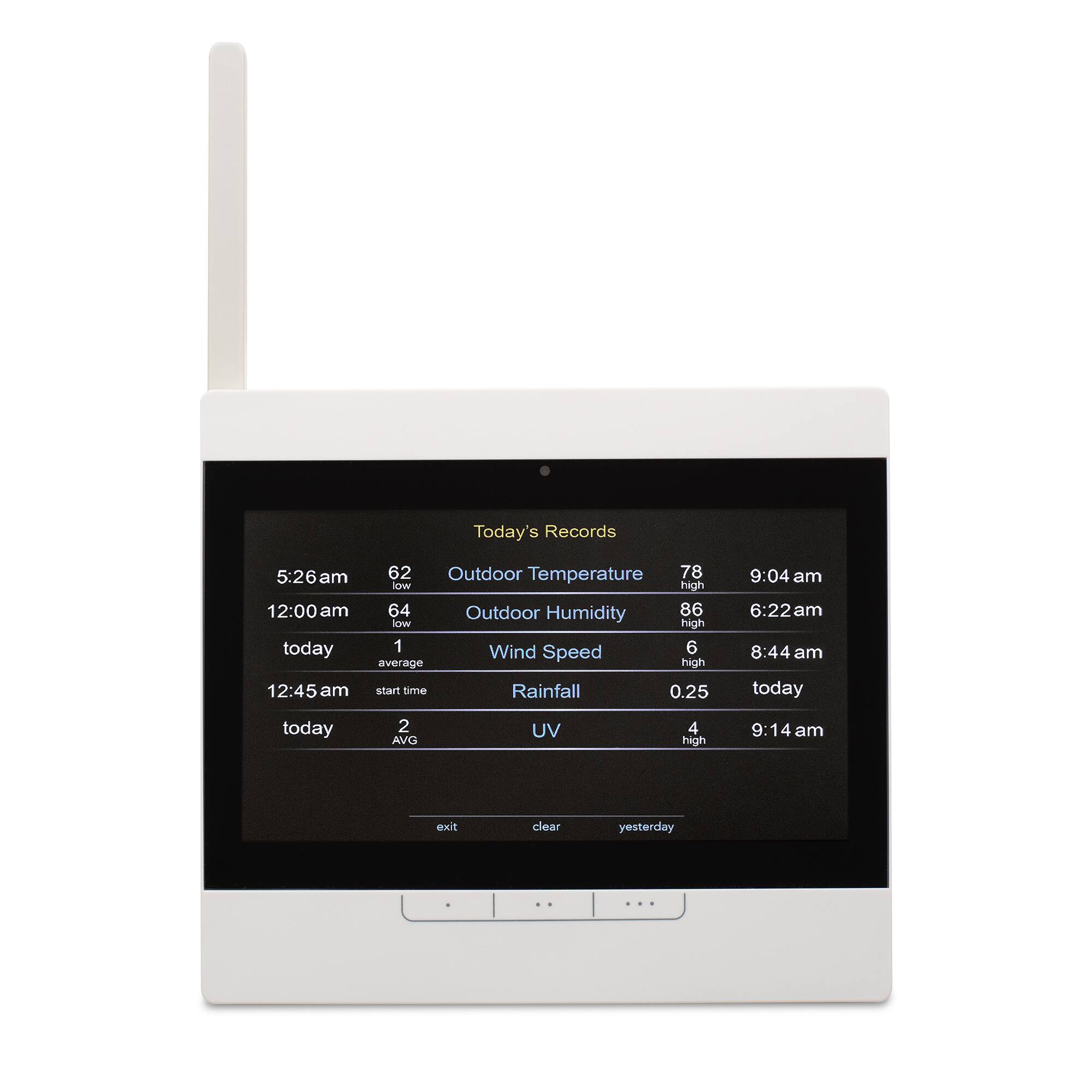Alt View 12. AcuRite - Atlas Weather Station - White/Black.