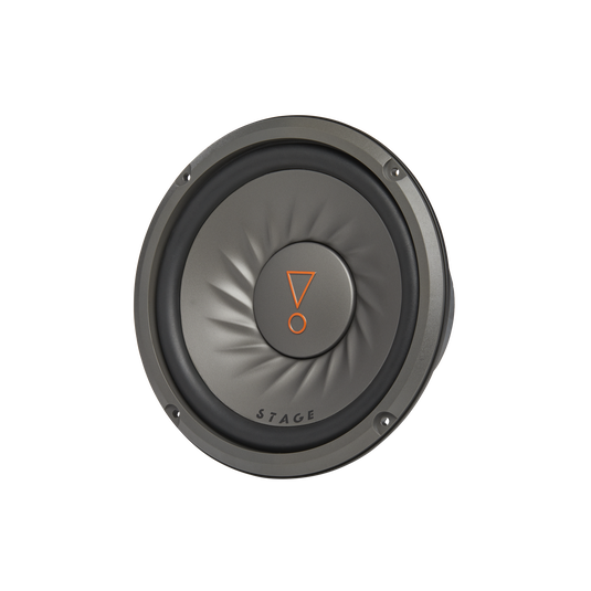 Front. JBL - JBL STAGE82 8" Car Audio Subwoofer - Balck.