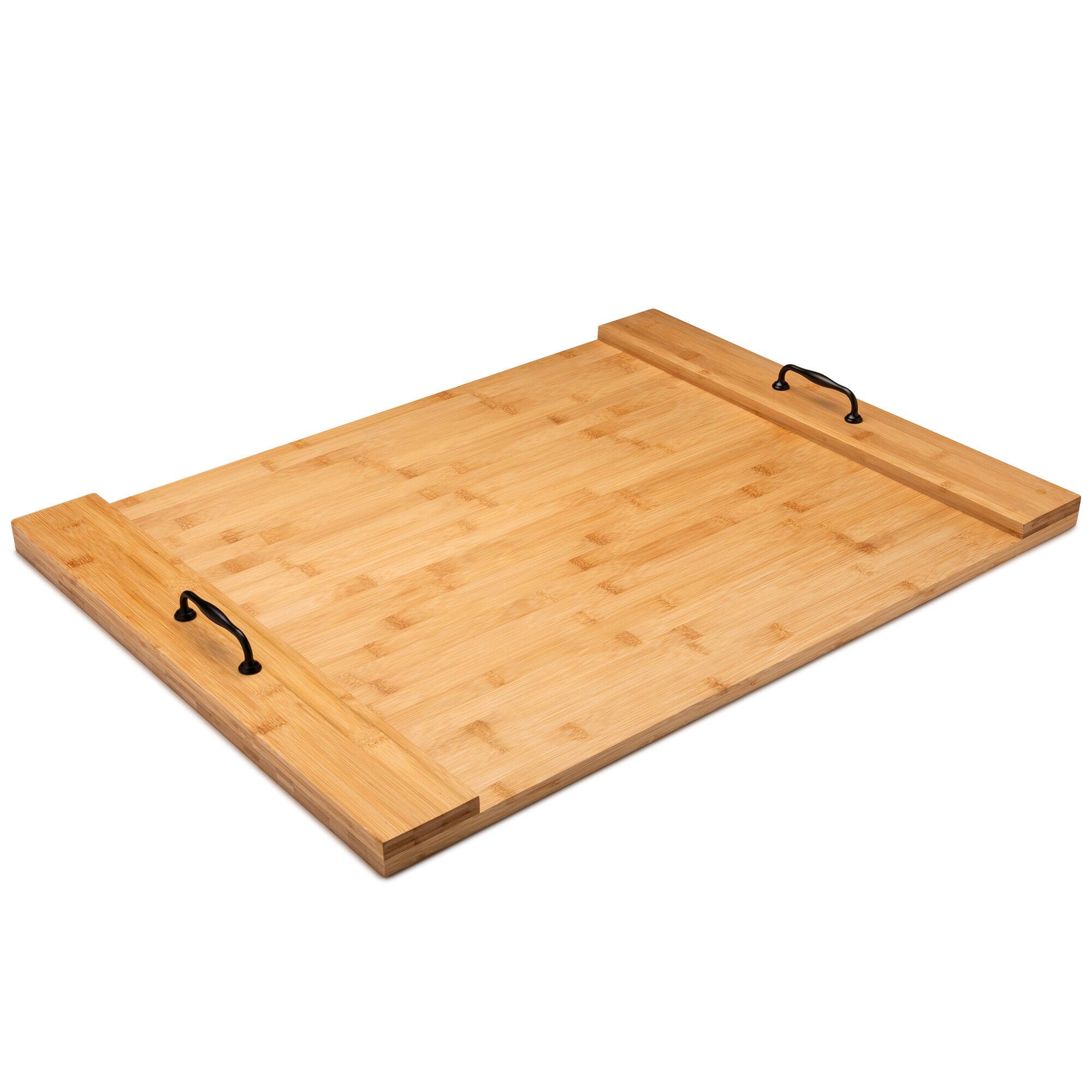 Angle. Umiboo - Bamboo Stove Top Cover board (Bamboo).