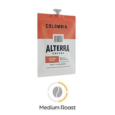 COLOMBIA  
ALTERRA COFFEE  
MEDIUM ROAST  
FRUITY & BALANCED  

Medium Roast
