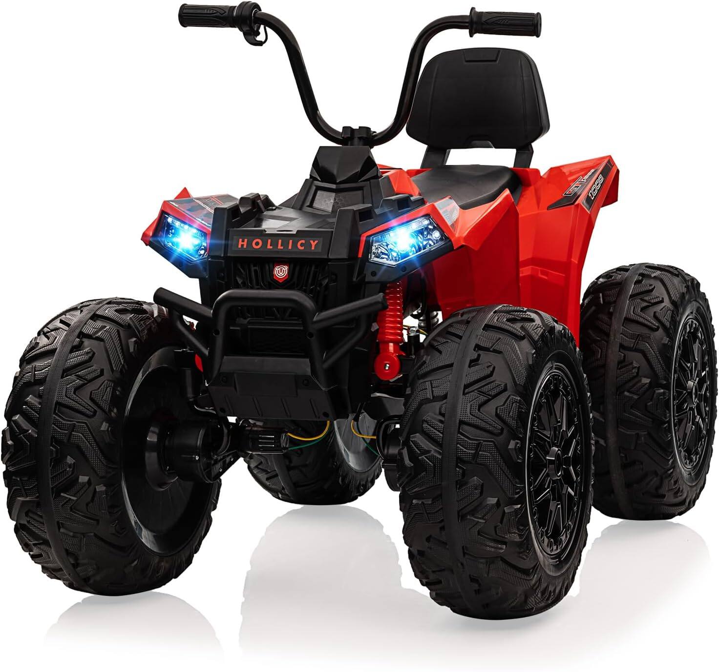 Homhougo - Two Seater 24V Kids ATV, 4x4 Kids Electric 4 Wheeler Quad Ride on Car Toy with 4x200W Motor, 5mph Max Speed price history on PriceWatchPro