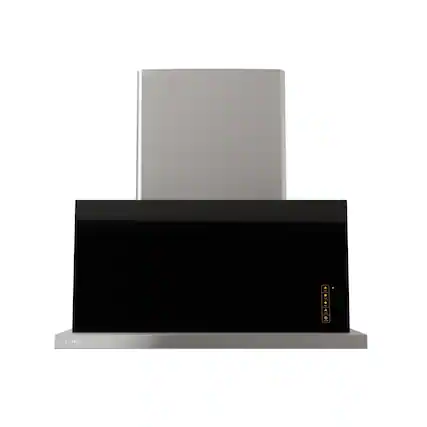 Front. FOTILE - FOTILE 36" 1200 CFM Insert Range Hood with Auto Height Adjusting in Stainless Steel - stainless steel.