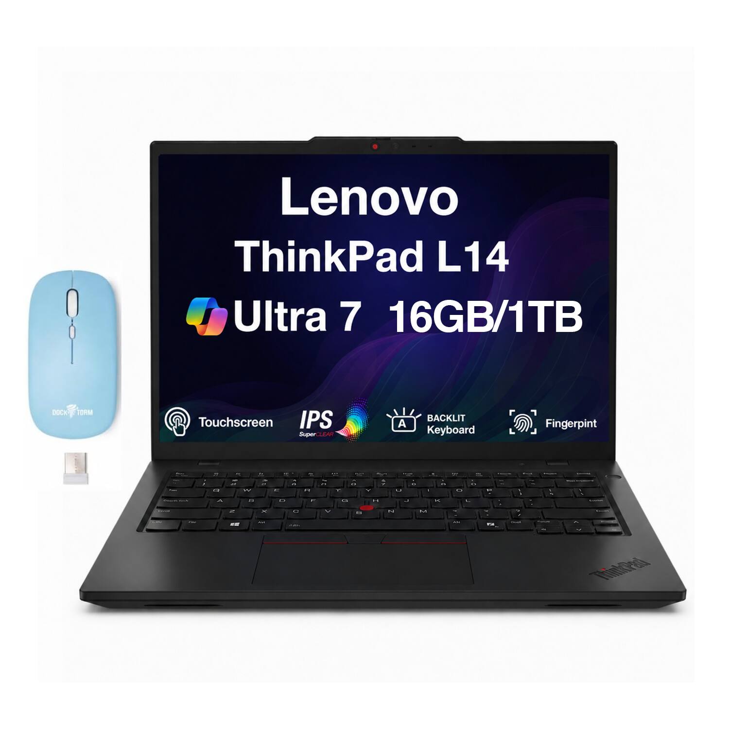 Lenovo ThinkPad L14 Ultra 7 16GB/1TB

- DOCK
- TORM
- Touchscreen IPS SuperCLEAR
- BACKLIT Keyboard
- Fingerprint

Comments
7

n a ^
at
W n
% -
3 0 C D
- FE #1
..
O T Or
- A 7 Y H
11 U 
1
" M
= . O L
"
- a a
1 ,
V A

ONE
N zz
x -
0 ,
V
El
N
M
-
. ra
+ - -
-
 V ThinkPad