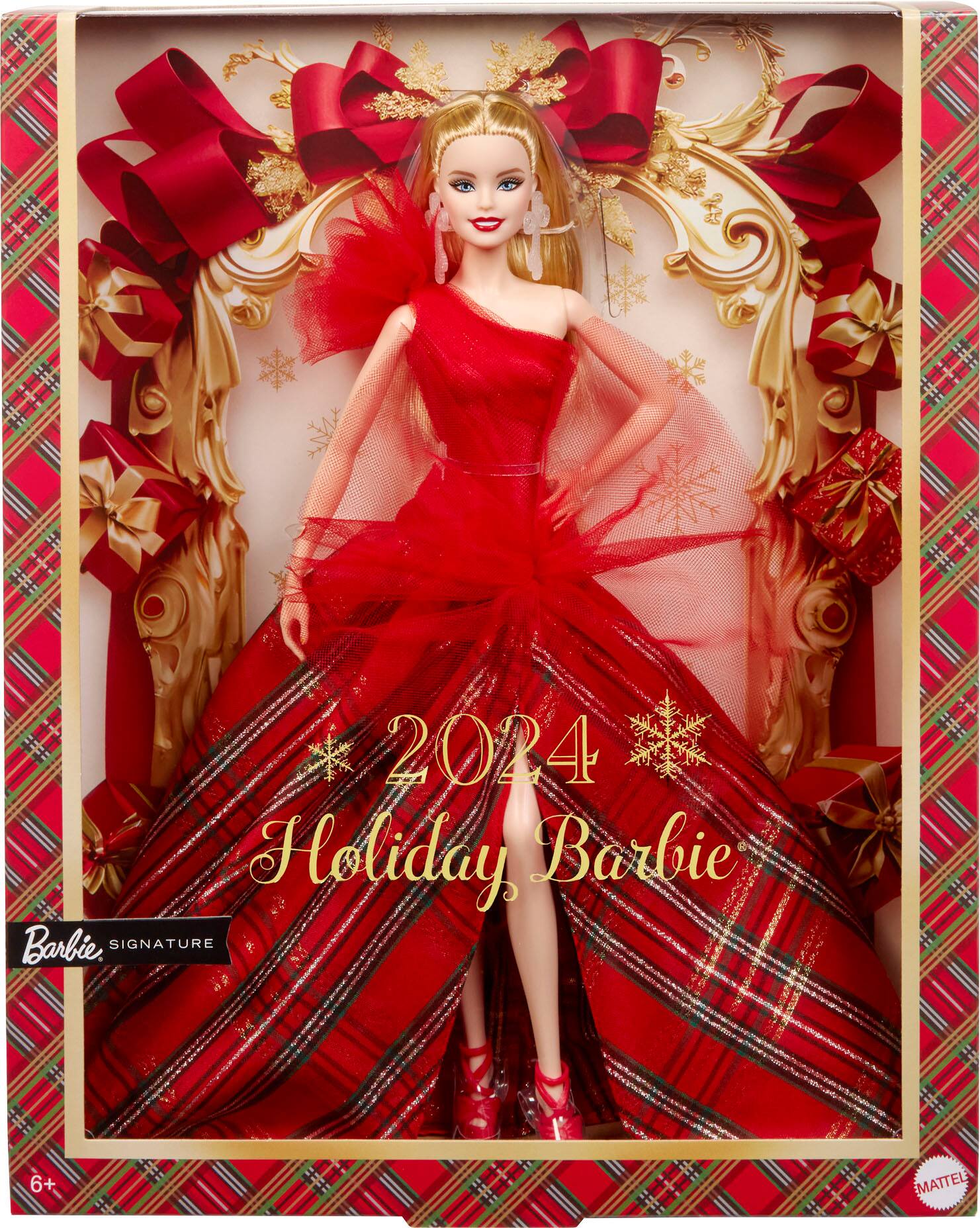 2024 Holiday Barbie Barbie, SIGNATURE 6+ MATTEL