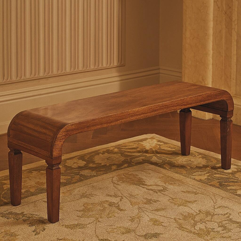 Alt View 2. Artisan Furniture - Artisan Furniture Solid Wood Arcus Coffee Table - Brown.