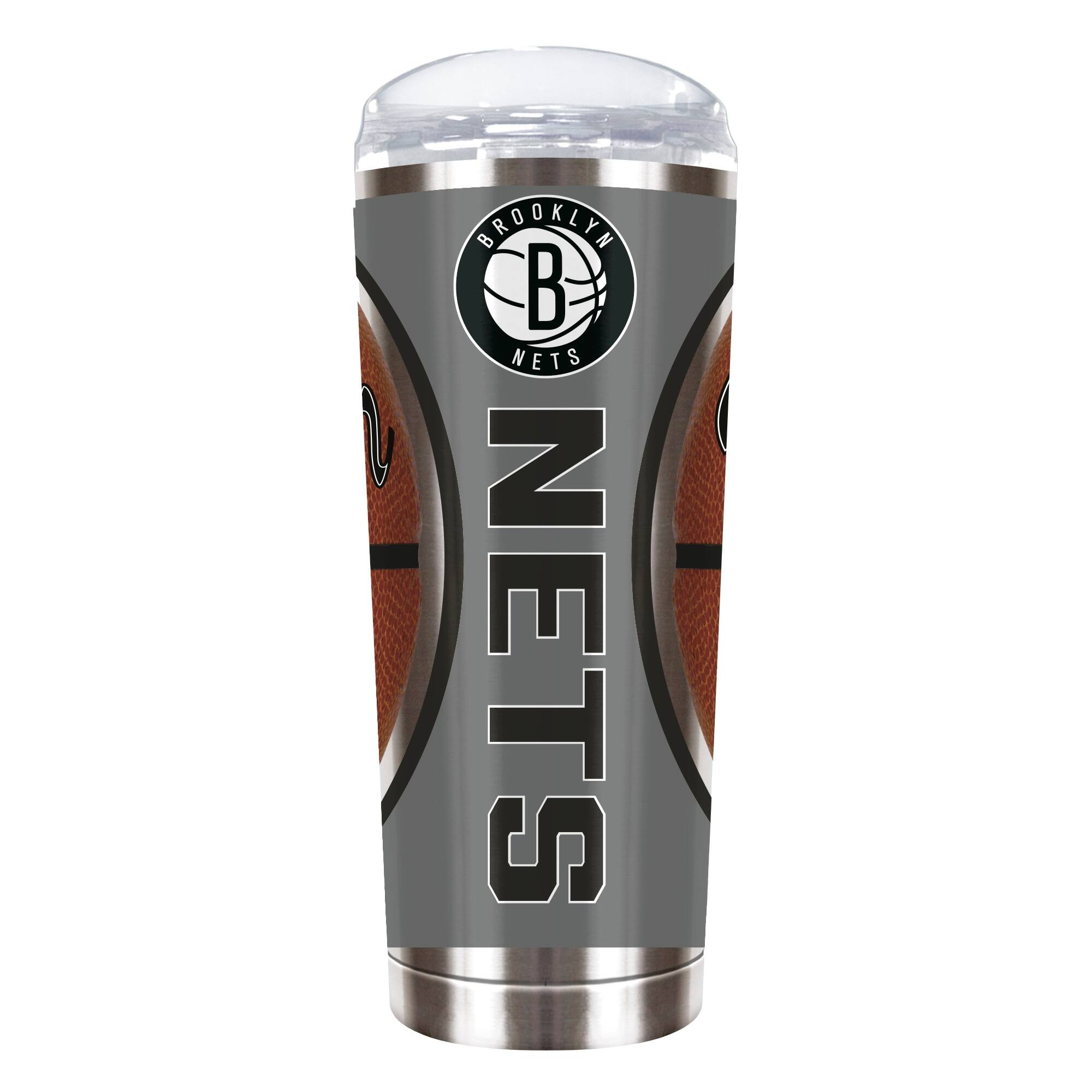 Great American Products - Brooklyn Nets 32oz. Big Slim Game Ball Travel Tumbler - Brown price history on PriceWatchPro