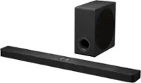 LG - 5.1.3-Channel S90TY Soundbar with Wireless Subwoofer, Dolby Atmos, WOW Orchestra - Black - Front_Zoom