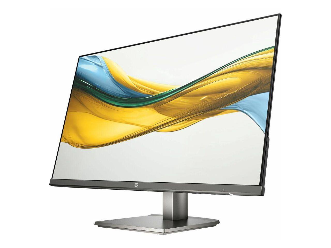 Alt View 5. HP - HP 524da 24" Full HD IPS Monitor - 1920x1080 - 100Hz - 5ms - 300 Nit - LED - Speakers - metal gray.