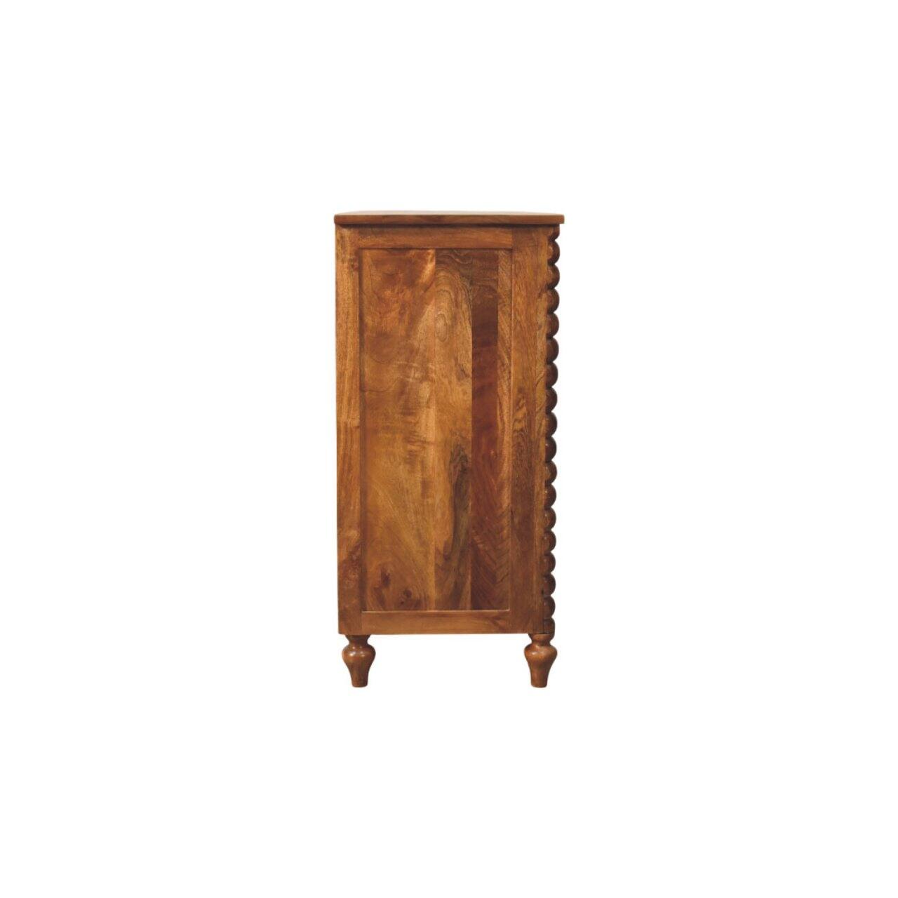 Alt View 8. Artisan Furniture - Artisan Furniture Solid Wood Spindle Sideboard - Brown.