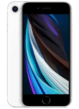 Apple - Pre-Owned Good iPhone SE (2020) 128GB (Unlocked) - White