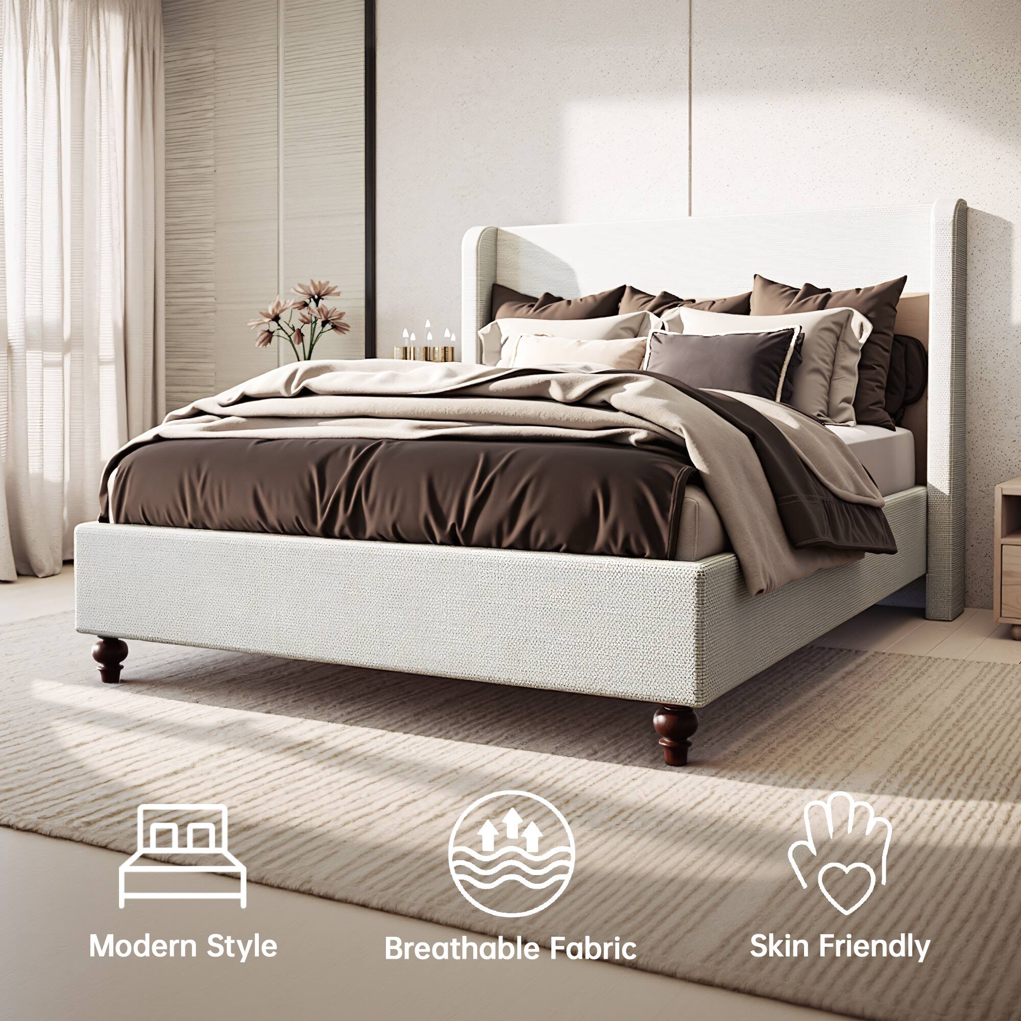 Modern Style  
Breathable Fabric  
Skin Friendly