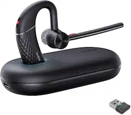 Yealink - 1208709 BH71 Pro Bluetooth Headset with USB-C/A Dongle,Teams &Zoom Certified, 4 Noise Cancelling Microphone