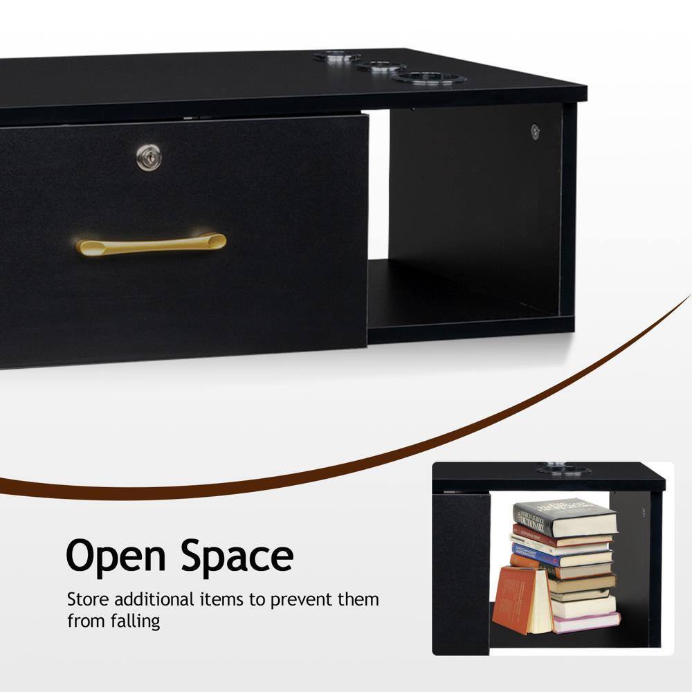 Open Space  
Store additional items to prevent them from falling