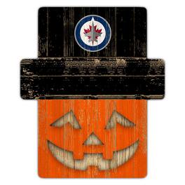 Fan Creations - Winnipeg Jets 12" x 12" Jack-O-Lantern Display - Orange