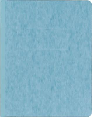 Oxford - PressGuard Embossed Report Cover with Fastener, Letter Size - Light Blue