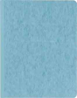 Oxford - PressGuard Embossed Report Cover with Fastener, Letter Size - Light Blue