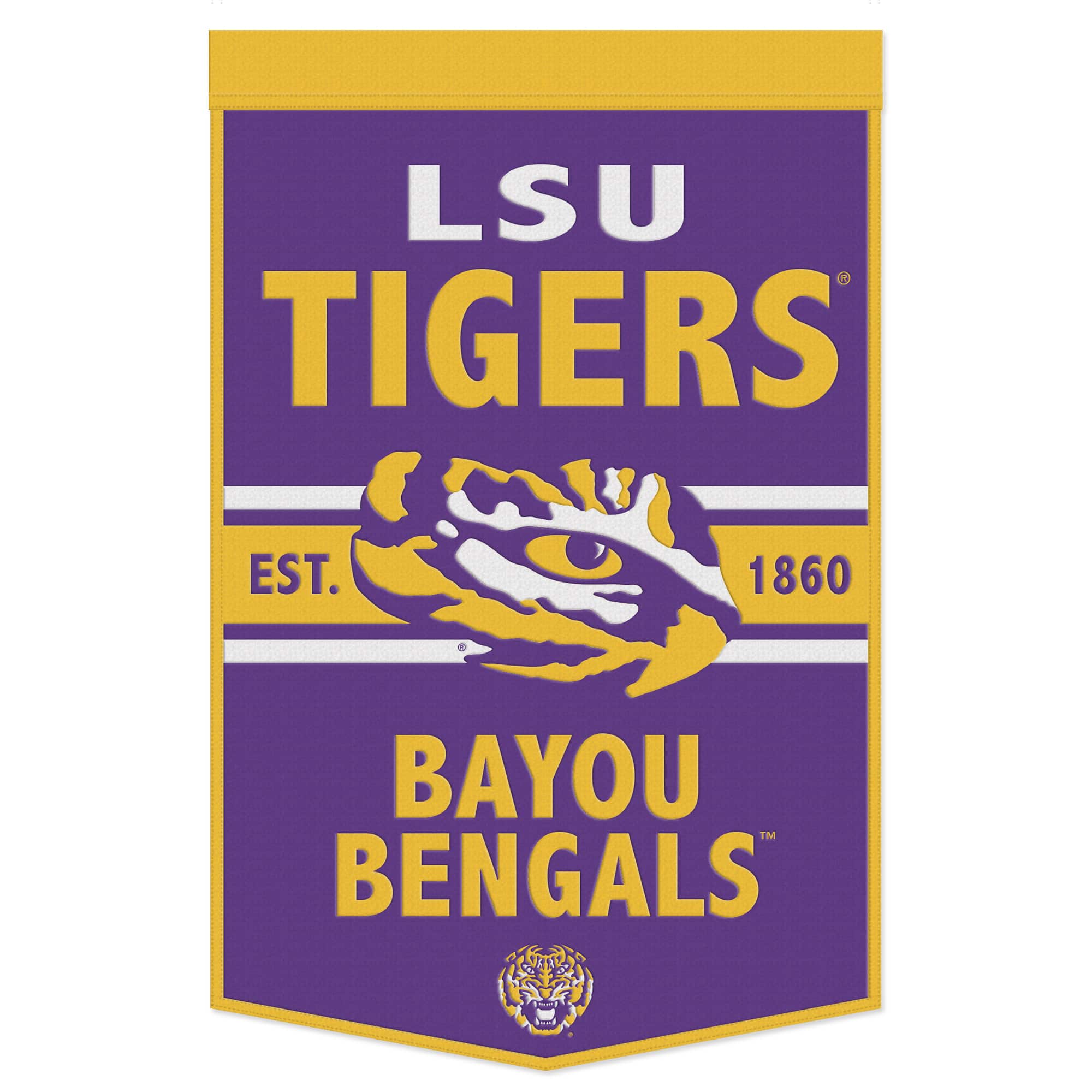 WinCraft - LSU Tigers 24" x 38" Slogan Banner - Multicolor
