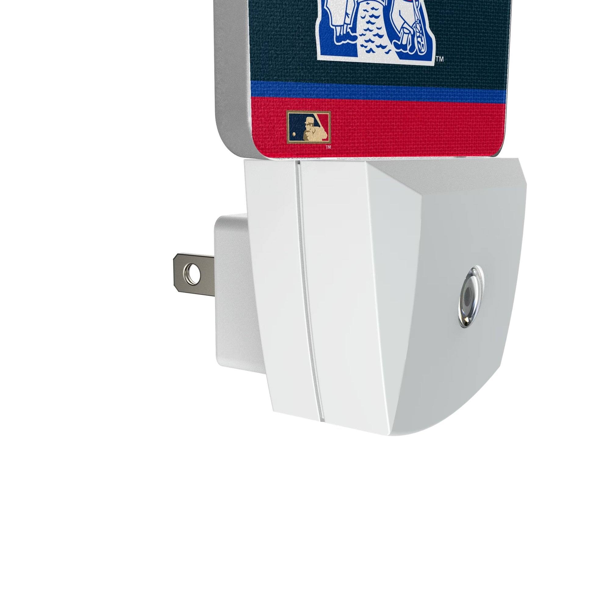 Alt View 2. Keyscaper - Stripe Design Nightlight 2-Pack - Multicolor.