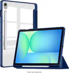 SaharaCase - Venture Series Folio Case for Samsung Galaxy Tab S10 FE+ - NightSky Blue - Alt_View_Zoom_11