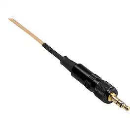 Hosa Technology - Mogan Microphone Cable for Sennheiser Wireless Transmitters, Beige, 2mm OD, 4'