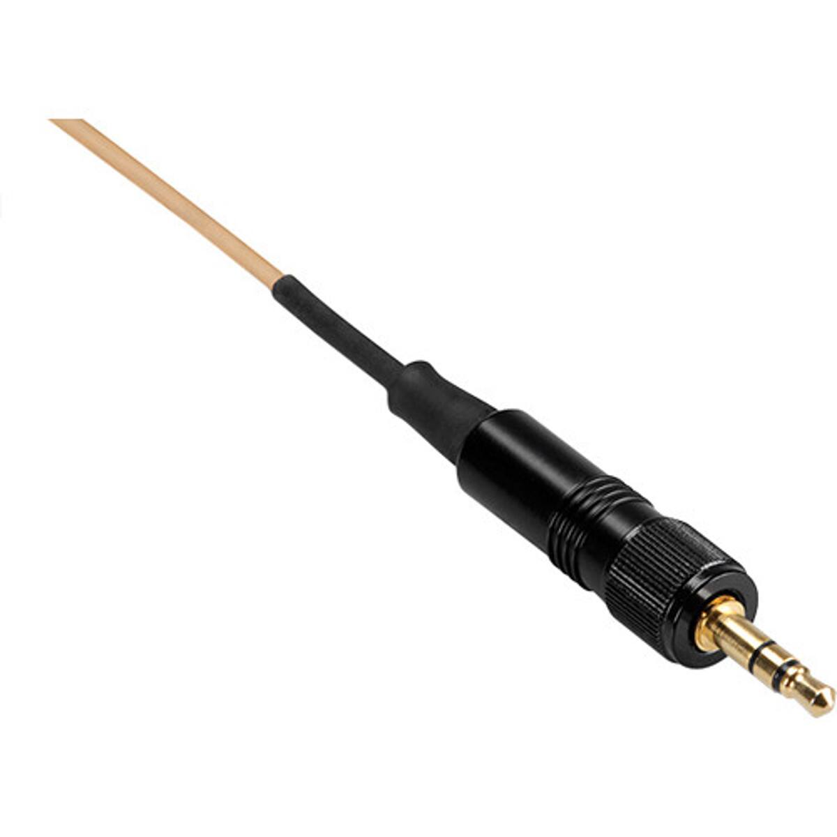 Front. Hosa Technology - Hosa Technology Mogan Microphone Cable for Sennheiser Wireless Transmitters, Beige, 2mm OD, 4'.