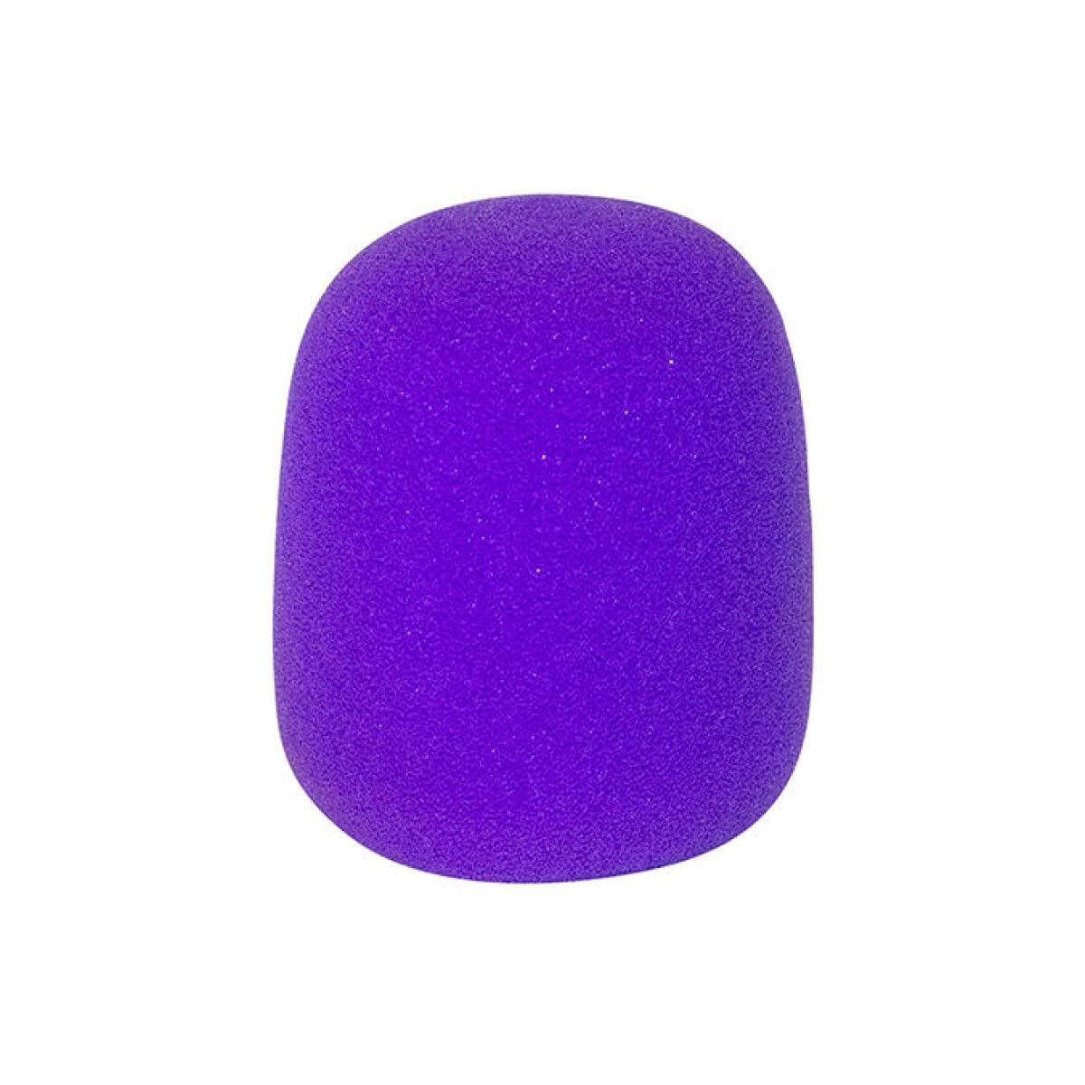 Alt View 3. On Stage Stands - On-Stage Foam Windscreen (Purple) (ASWS58-P) - Purple.