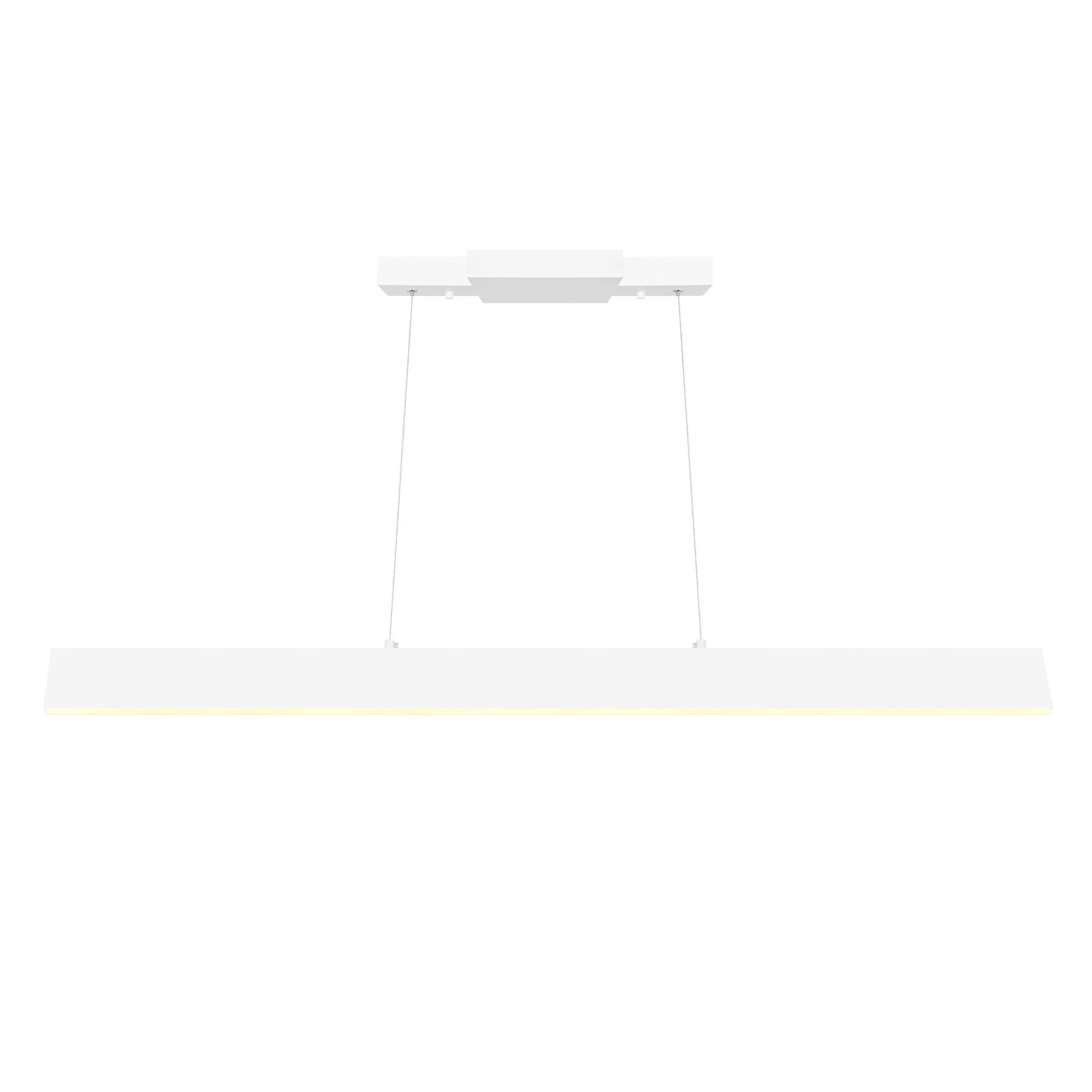 Angle. CWI Lighting - Krista LED Chandelier With Satin White Finish - Satin White.