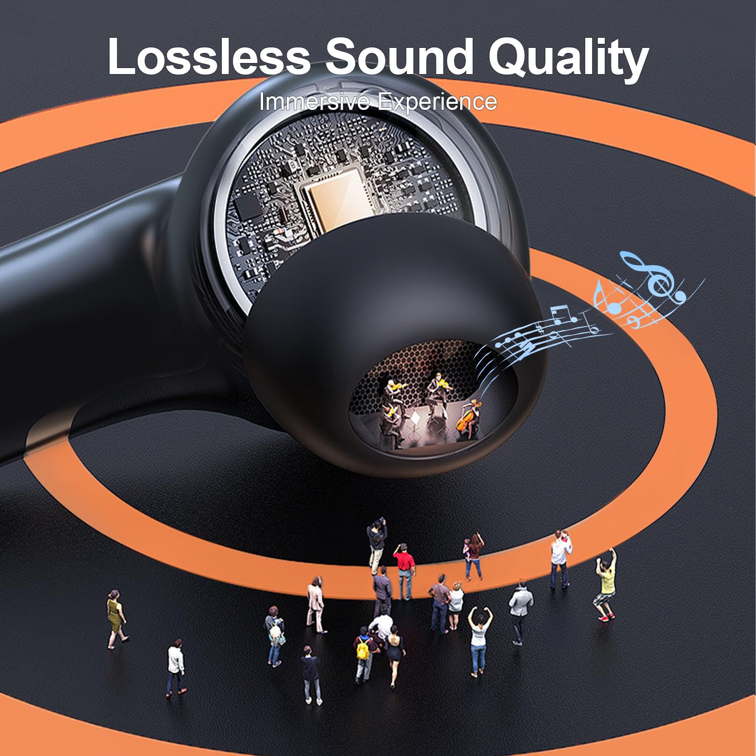 Lossless Sound Quality  
Immersive Experience
