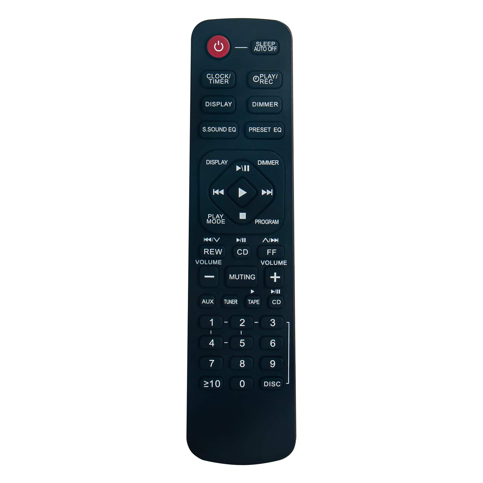 ZdalaMit - Replacement Remote N2QAGB000015 fit for Panasonic Audio System SA-AK490 SB-AK500 SB-AK300 SB-AK200 SA-AK200 SA-AK300 - Black