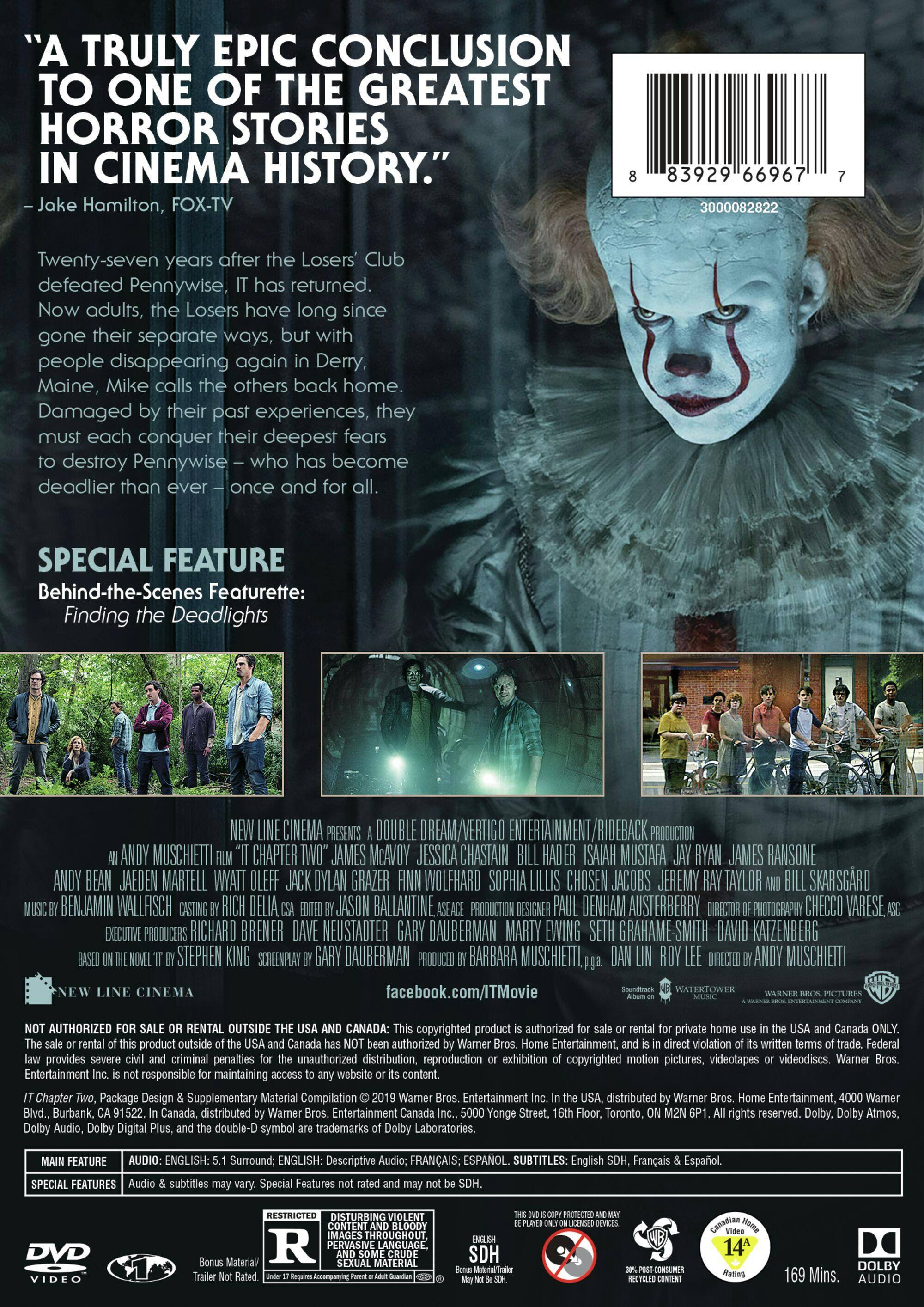 Angle. It: Chapter Two [DVD].