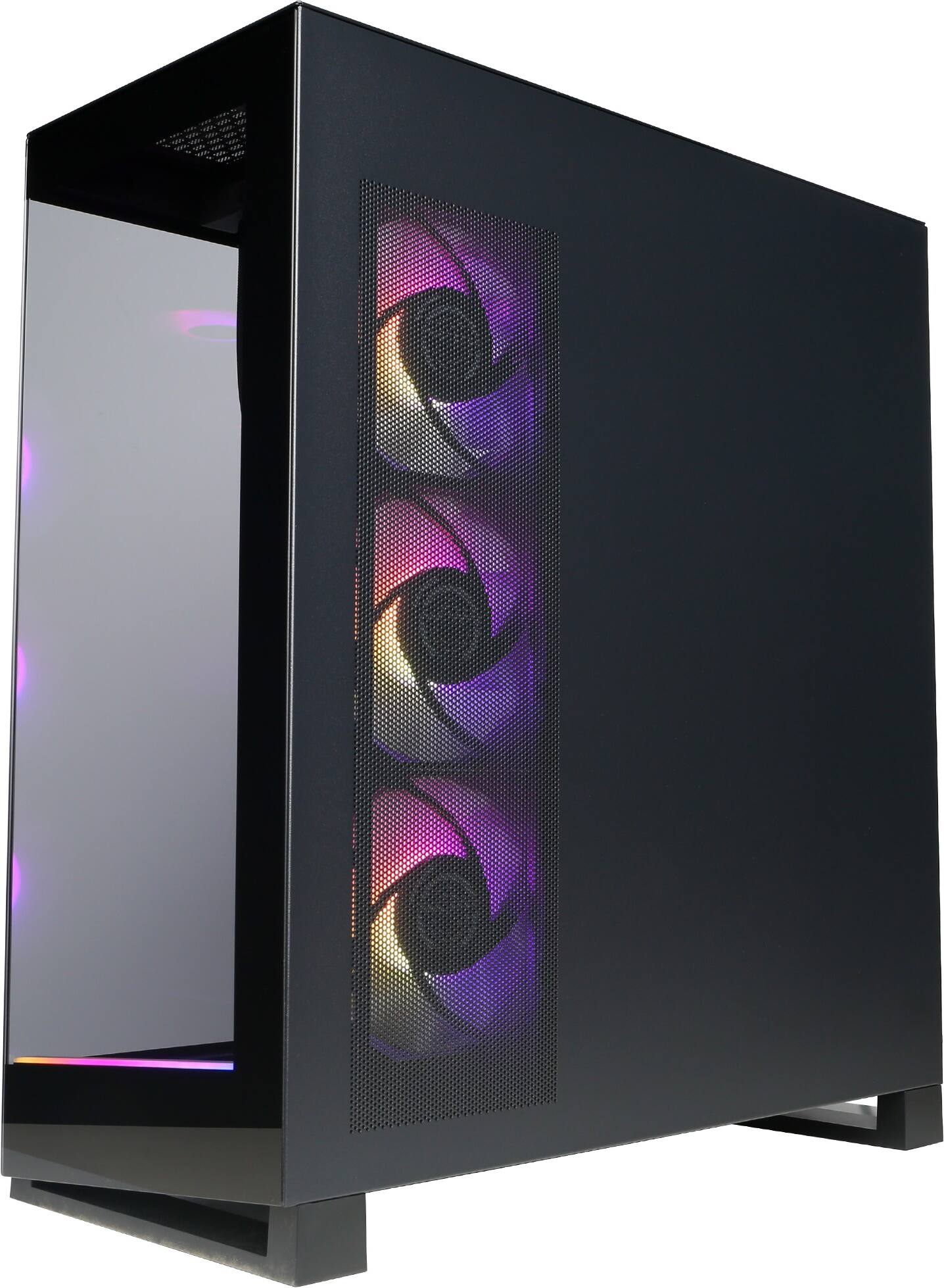 Angle. CyberPowerPC - Gaming Desktop - Intel Core Ultra 7 265KF 2024 - NVIDIA GeForce RTX 5070 12GB - 32GB DDR5 Memory - 2TB SSD Storage - Black.
