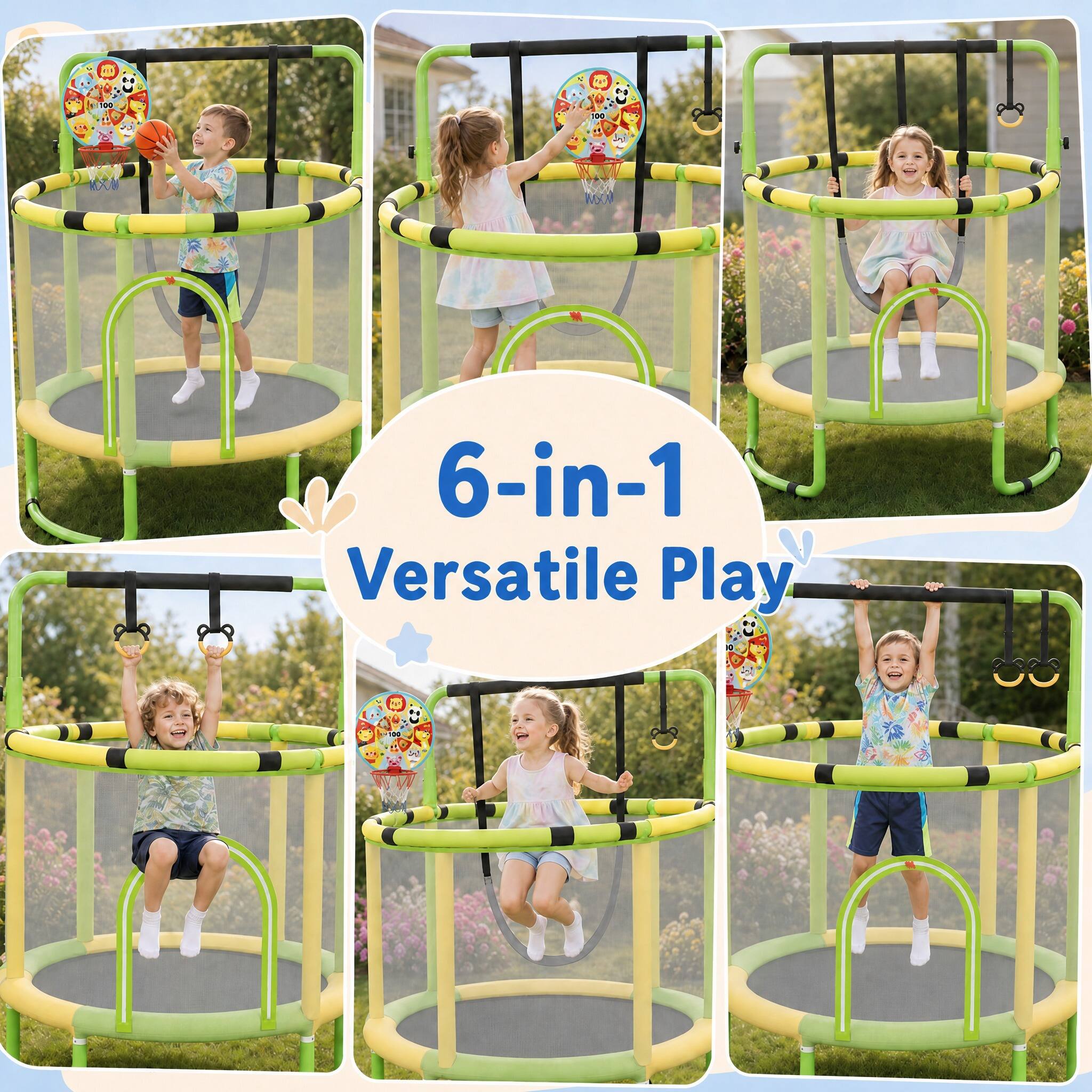 100
6-in-1 Versatile Play