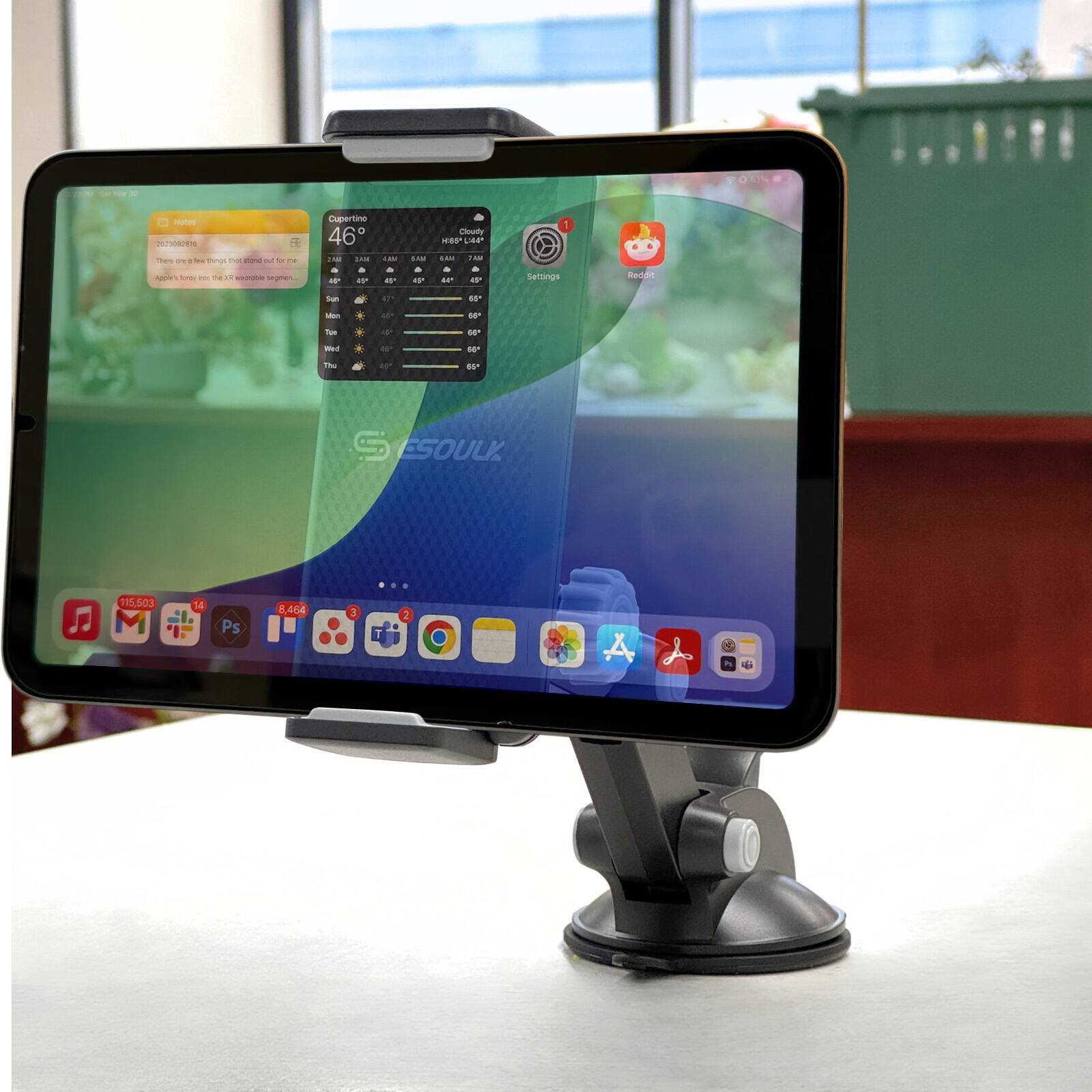 Sure, here is the corrected and grouped text from the image:

---

**Notes:**

2021/09/26

There are one or two things that I would like to fix out for me.

Applying long press to the X is a very elegant solution.

---

**Cupertino**

46°

Sun 46°

Mon 45°

Tue 45°

Wed 45°

Thu 45°

Fri 45°

Sat 45°

---

**Settings**

---

**Reddit**

---

**Icons:**

- Music
- Mail
- Photos
- Ps
- Files
- Chrome
- Settings
- App Store
- Camera
- Photos
- Files
- Chrome
- Settings
- App Store
- Camera

---

**Numbers:**

- 115,503
- 14
- 8,464

---

**Other:**

- ESOULK

---