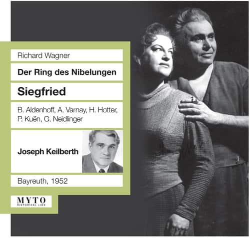 Josef Keilberth & Bayreuth - Siegfried  - COMPACT DISCS