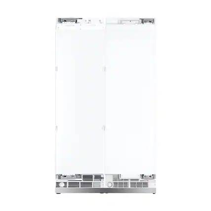 Front. Kucht - 48 in. Panel‑Ready Built‑In Column Refrigeration Set — 24. in. Refrigerator & 24 in. Freezer - Panel Ready.