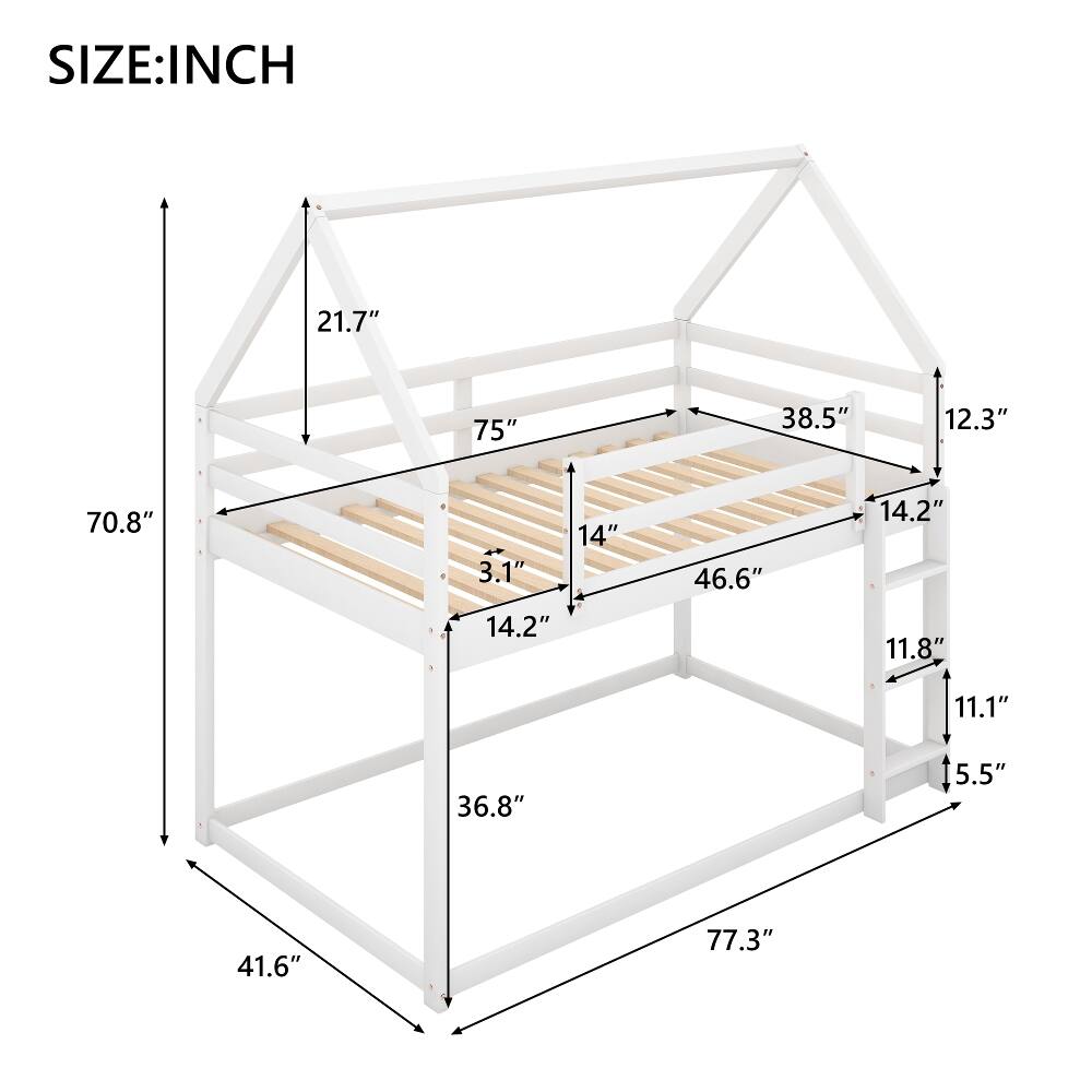 SIZE: INCH  
21.7"  
75"  
38.5"  
12.3"  
70.8"  
3.1"  
14"  
46.6"  
14.2"  
14.2"  
11.8"  
11.1"  
36.8"  
5.5"  
41.6"  
77.3"