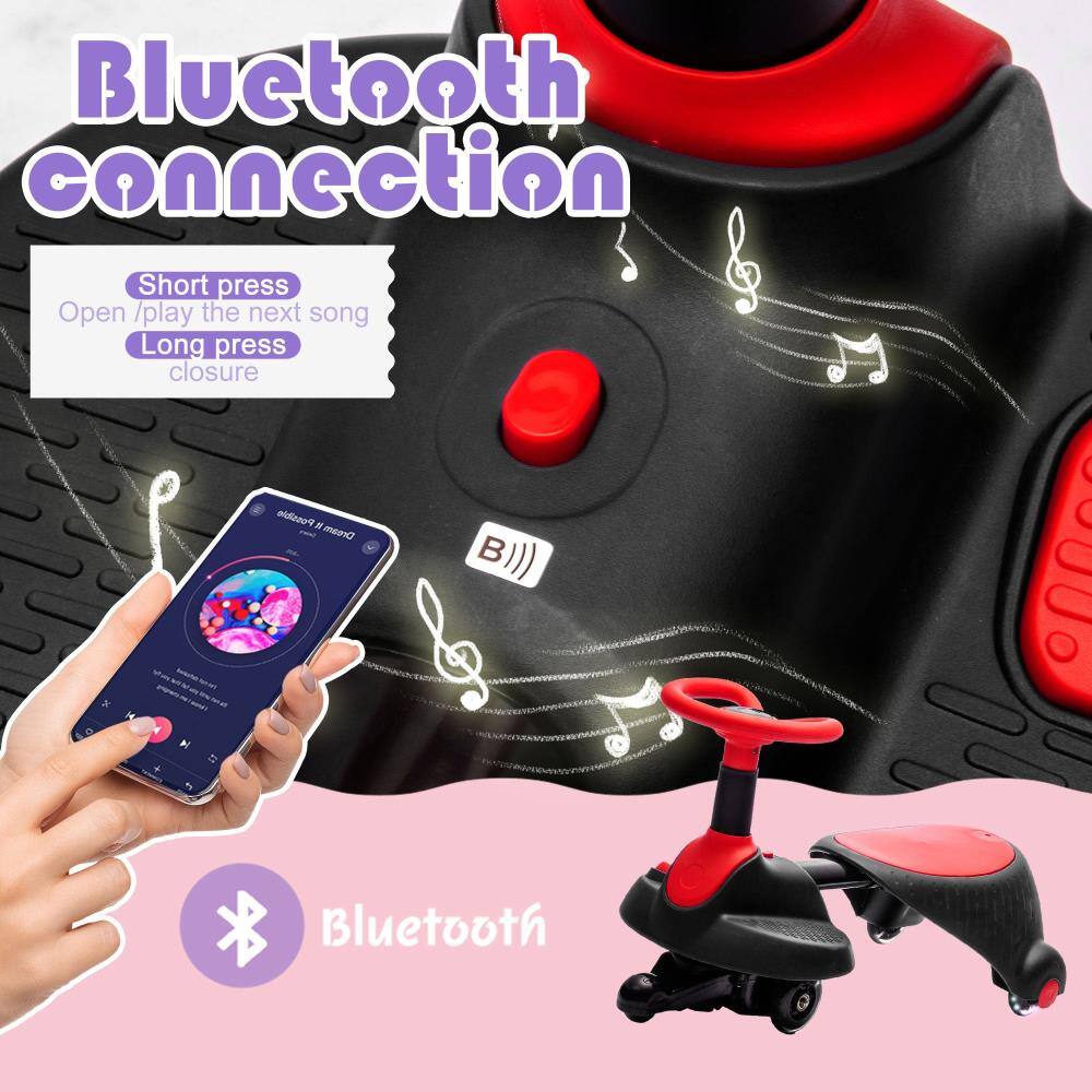 Bluetooth connection

- Short press: Open / play the next song
- Long press: Closure

Bluetooth