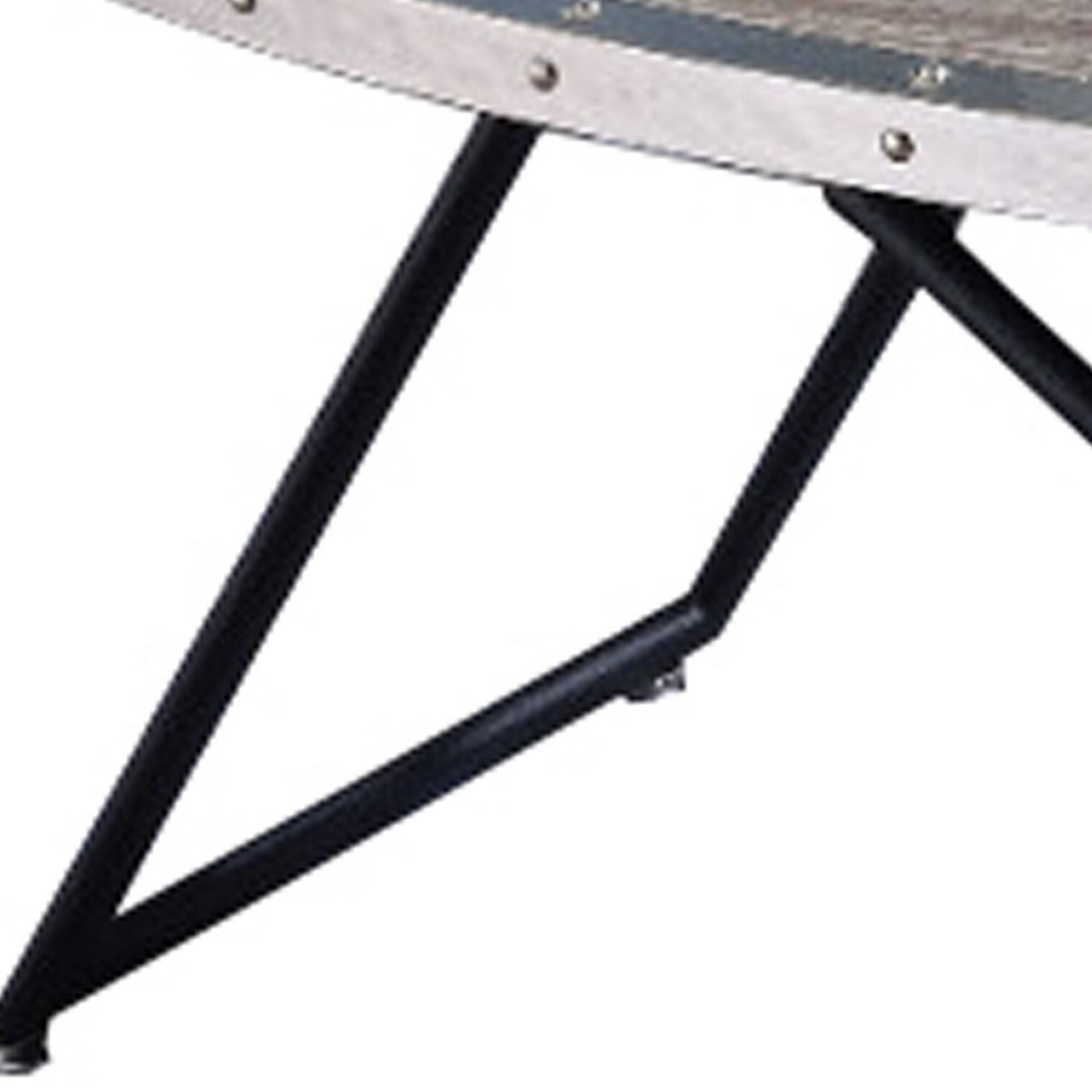 Alt View 2. Manhattan Lane - Vintage Coffee Table - Weathered Gray.