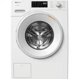 Miele - WXD160 WCS 24" W1 Front-Load Washing Machine with Honeycomb Drum - Lotus White
