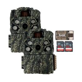 Browning - Trail Cameras - Strike Force FHDR 40MP (2-Pack) with Accessories Bundle