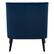 Alt View 12. CorLiving - Elwood Modern Accent Chair - Dark Blue.