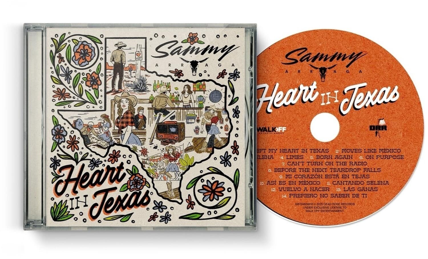 Sammy Arriaga - Heart in Texas   - COMPACT DISCS [CD] price history on PriceWatchPro