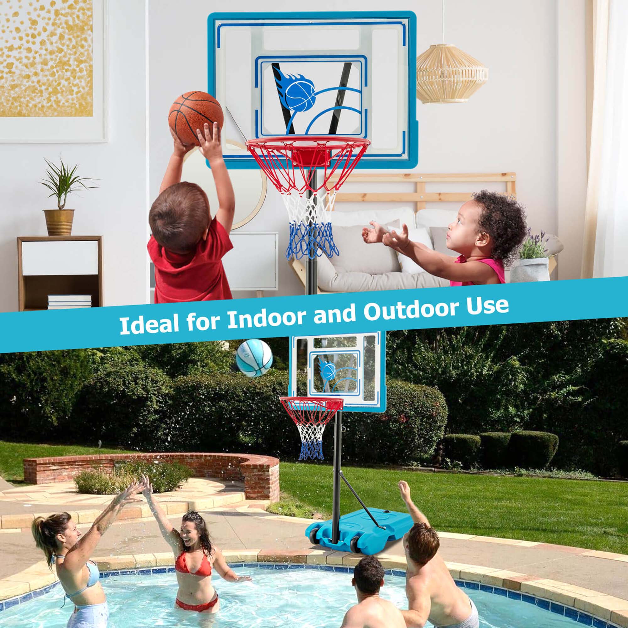 Ideal for Indoor and Outdoor Use
