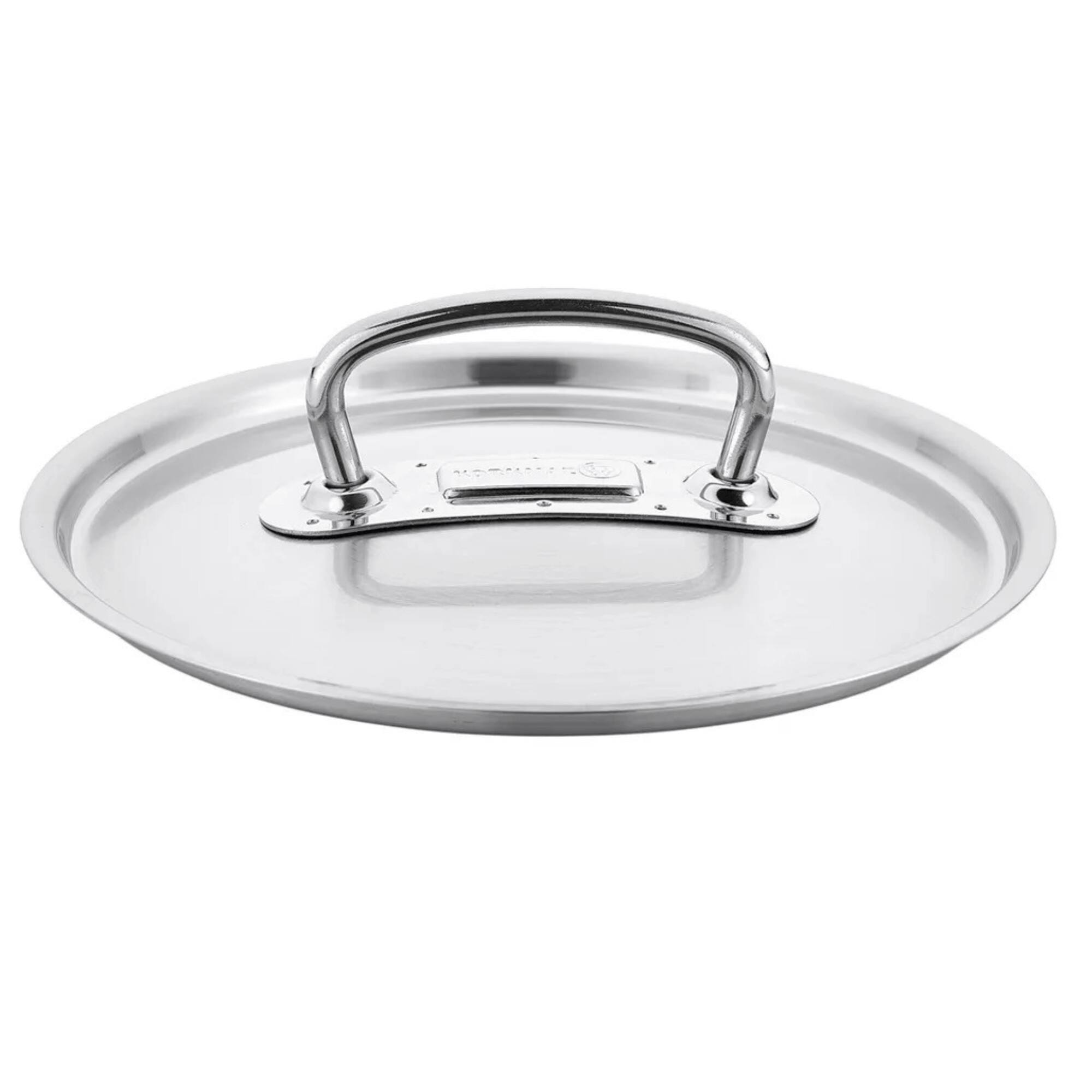 Alt View 1. Korkmaz - Proline Professional Series 2.8 Liter Stainless Steel Low Casserole with Lid - Silver.