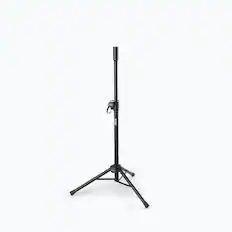 Front. On Stage Stands - On-Stage SSAS7000B Mini Adjustable Speaker Stand (Folding, Portable, PA Loudspeaker Setup, Tripod Base, Nonslip Rubber - Black.