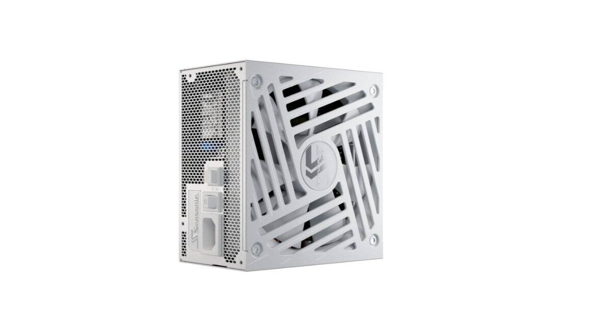 Alt View 2. Seasonic - FOCUS GX-1000 White ATX3, 1000W 80+ Gold Full-Modular, Fan Control in Fanless, Silent, and Cooling Mode, Power Supply - White.